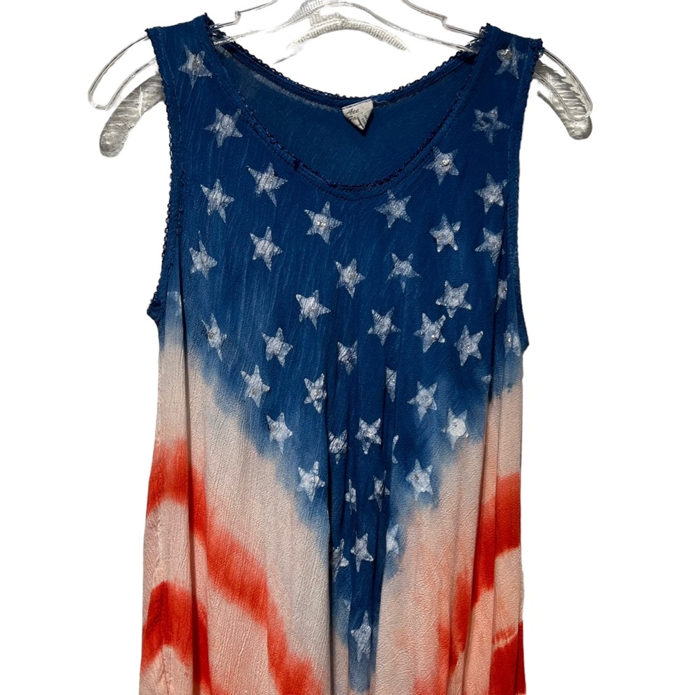 Ace Fashion American Flag Midi Dress - Picture 4 of 12